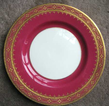 H4134 Maroon by Minton