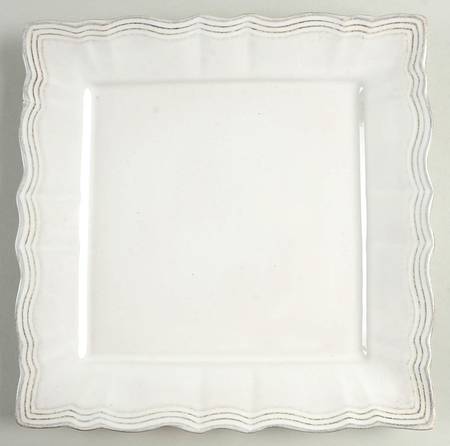 Alviano Square Dinner Plate