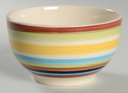 Sonoma Stripes Soup/Cereal Bowl