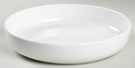 Lucerne White (Delray) 10" Shallow Round Bowl