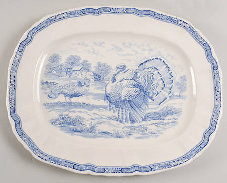 MAS77 16" Oval Serving Platter