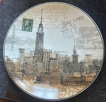 Cities Appetizer Plate
