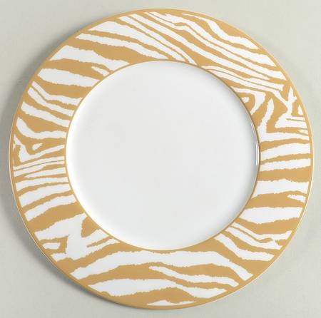 Color Studio Khaki Accent Salad Plate