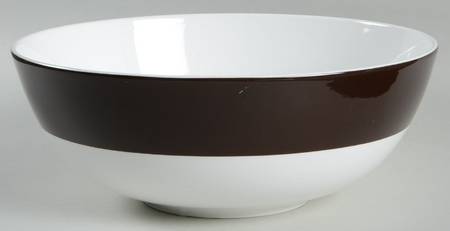 Color Studio Brown 9" Round Vegetable Bowl