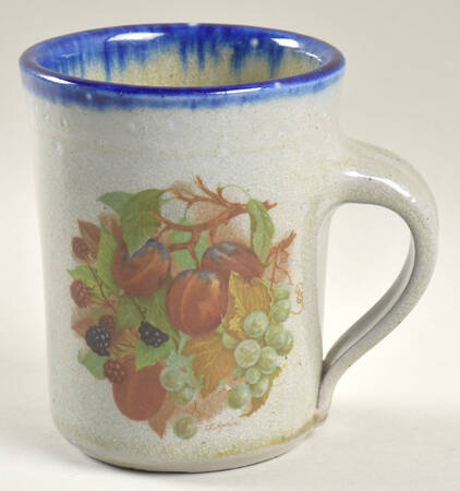 Northern Fruit Blue Mug