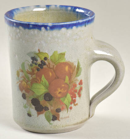 Northern Fruit Blue Mug