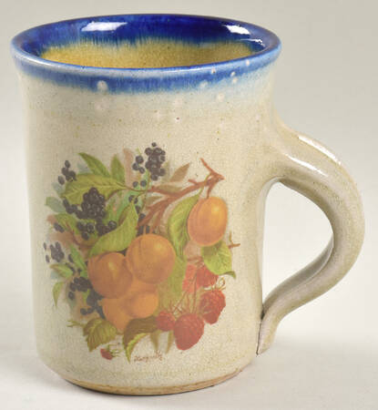 Northern Fruit Blue Mug