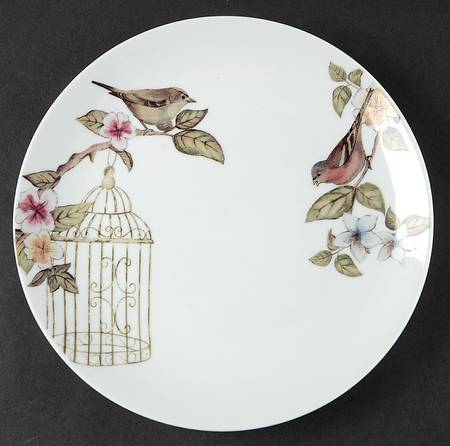 Birdcage Salad Plate