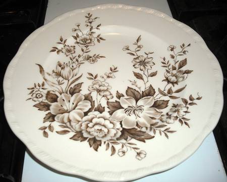 Garden Bounty (Brown) by Alfred Meakin