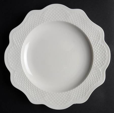 Belle Mead White Salad Plate