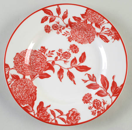 Orleans Red Salad Plate
