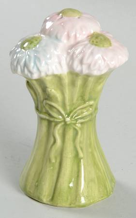 Silk Floral (Accessory Pieces) Figural Salt Shaker