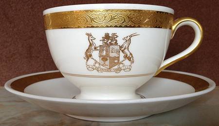 H5014 Footed Cup & Saucer Set
