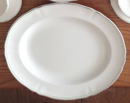 MEA384 14" Oval Serving Platter