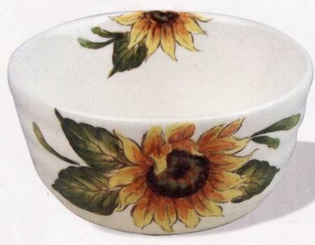 Sunflower Fall Coupe Cereal Bowl