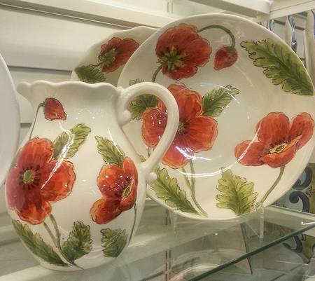 Poppy Dance Large Pitcher