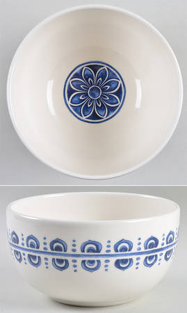 Siena Blue Soup/Cereal Bowl