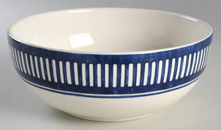 Siena Blue 9" Round Vegetable Bowl