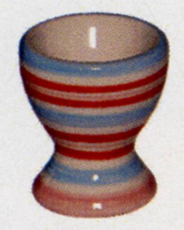 Romantic Stripes Double Egg Cup
