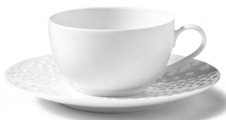Sania Flat Cup & Saucer Set