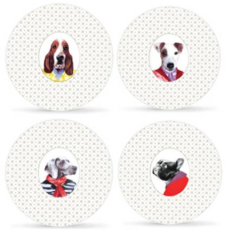 Une Vie de Chien Cocktail Plate