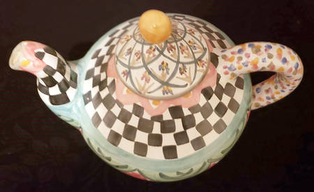 Odd Fellows Teapot & Lid