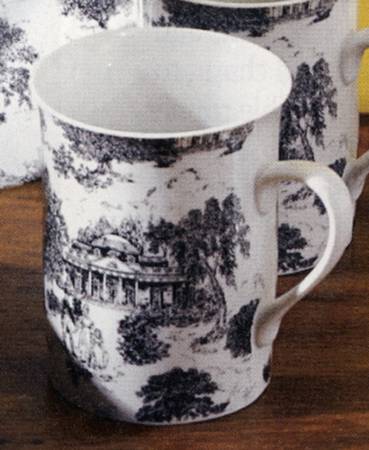 Toile Black Snack Cup