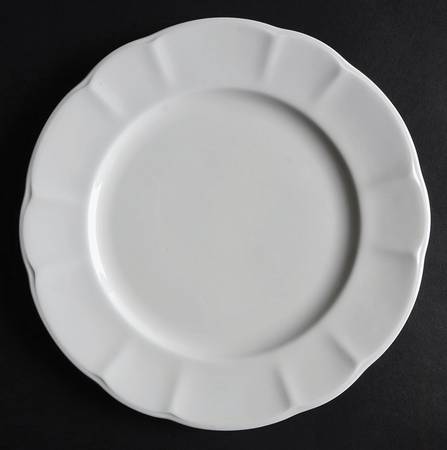 Adelaide (All White) Salad Plate
