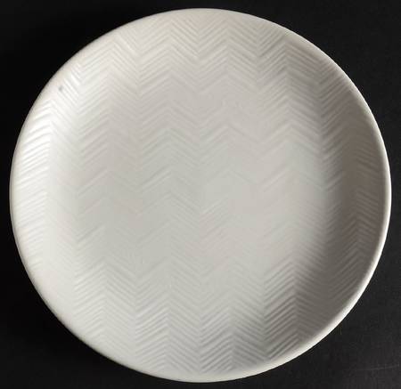 Ridgewood White Salad Plate