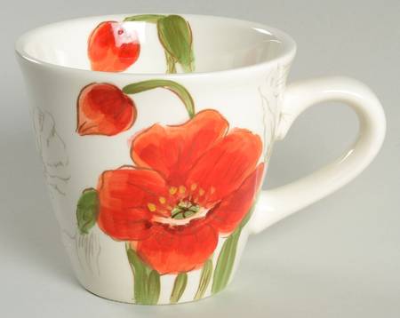 Red Poppy Mug
