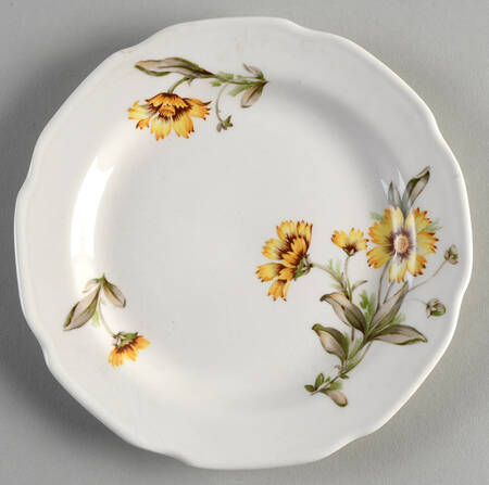 Indian Blanket Bread & Butter Plate