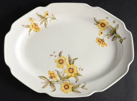 Indian Blanket 11" Oval Serving Platter