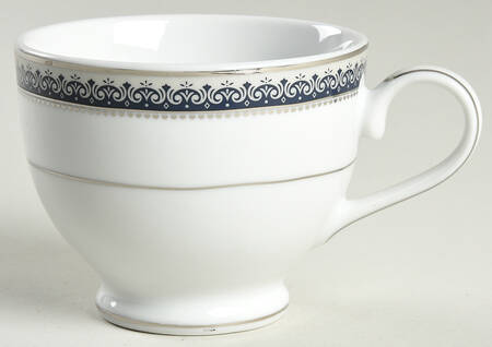 Platinum Crown Cobalt Blue Footed Cup