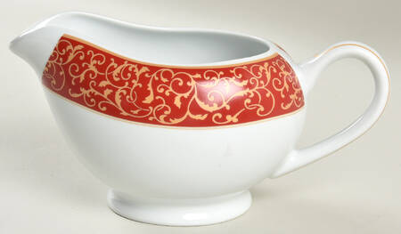 Parchment Rouge Gravy Boat