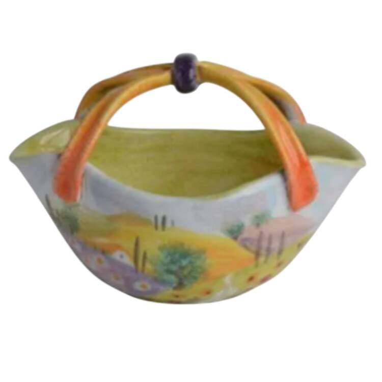 Nuovo Sogno 9" Handled Basket