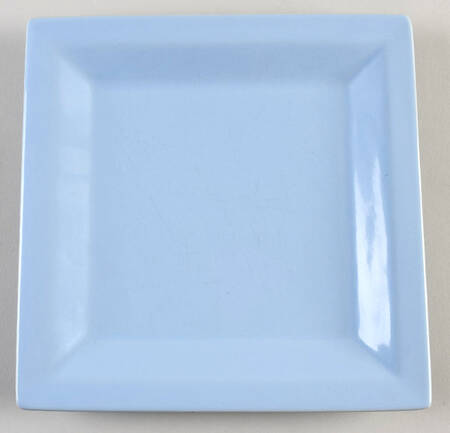 Harlow Shaker Blue Square Salad Plate
