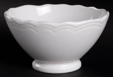 Catarina de Braganca White Footed Soup/Cereal Bowl