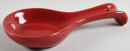 Stackables Red Spoon Rest/Holder (Holds 1 Spoon)