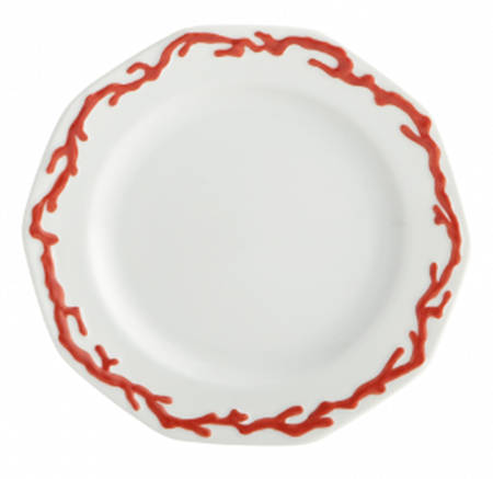 Barriera Corallina Red Bread & Butter Plate