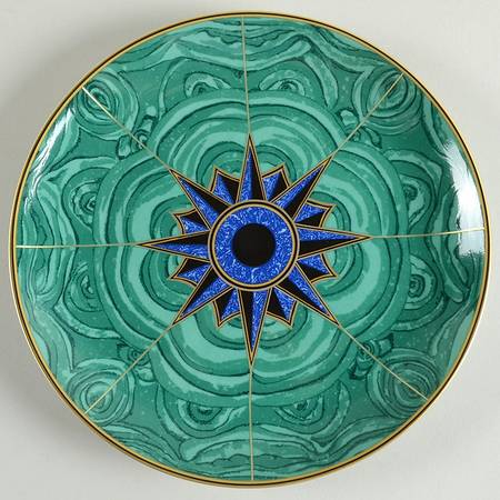 Malachite Salad/Dessert Plate