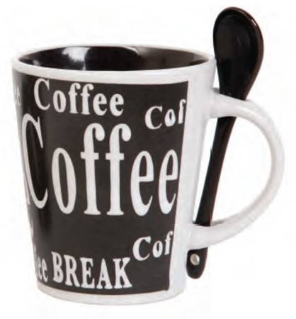 Bareggio Mug & Spoon Set
