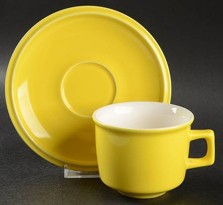 A la Mode Flat Cup & Saucer Set