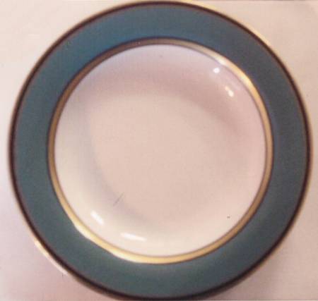 Imperial Aquamarine Large Rim Soup Bowl
