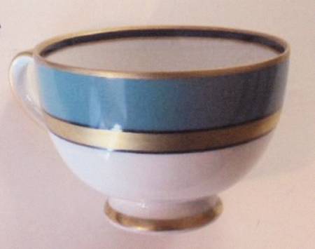 Imperial Aquamarine Footed Cup