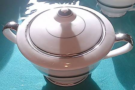MZH4 Sugar Bowl & Lid