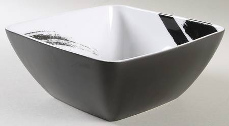 Brushstroke Square Soup/Cereal Bowl