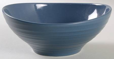 Swirl Blue Soup/Cereal Bowl