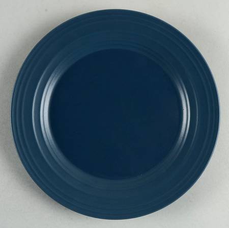 Swirl Blue Salad Plate