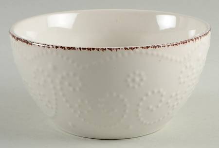 Serena White Soup/Cereal Bowl