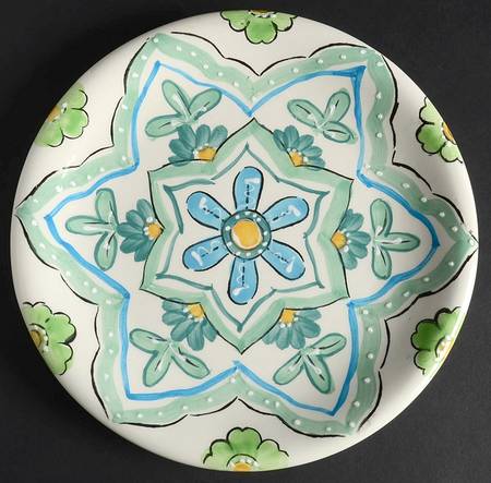 White Star Salad Plate